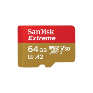 SanDisk 64GB Extreme microSDXC Card + SD Adapter