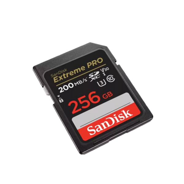 SanDisk 256GB Extreme PRO SDXC Card Up to 200MB/s Black - Image 2