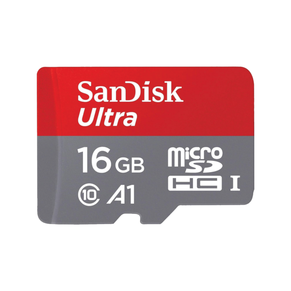 SanDisk Ultra 16 GB microSDHC Memory Card + SD Adapter
