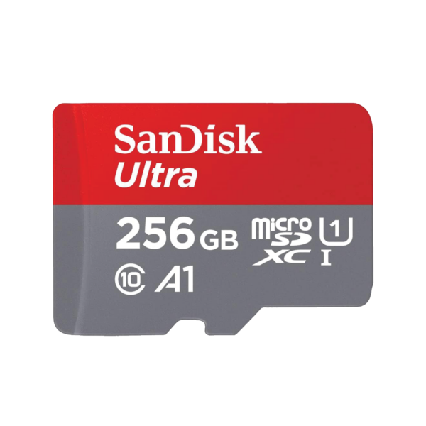 SanDisk Ultra 256GB microSD with SD Adapter