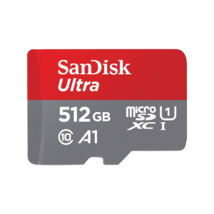 SanDisk 512GB Ultra microSDXC Card + SD Adapter