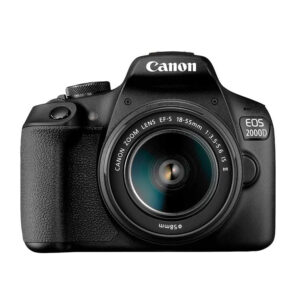 Canon EOS 2000D DSLR With 18-55mm f/3.5-5.6 IS II Lens